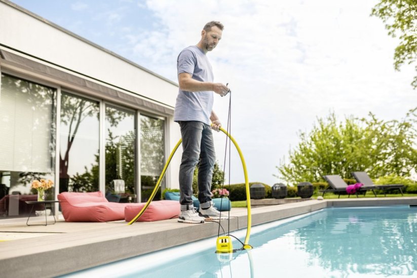 PONORNÉ ČERPADLO S PLOŠNÝM SÁNÍM SP 9.000 FLAT