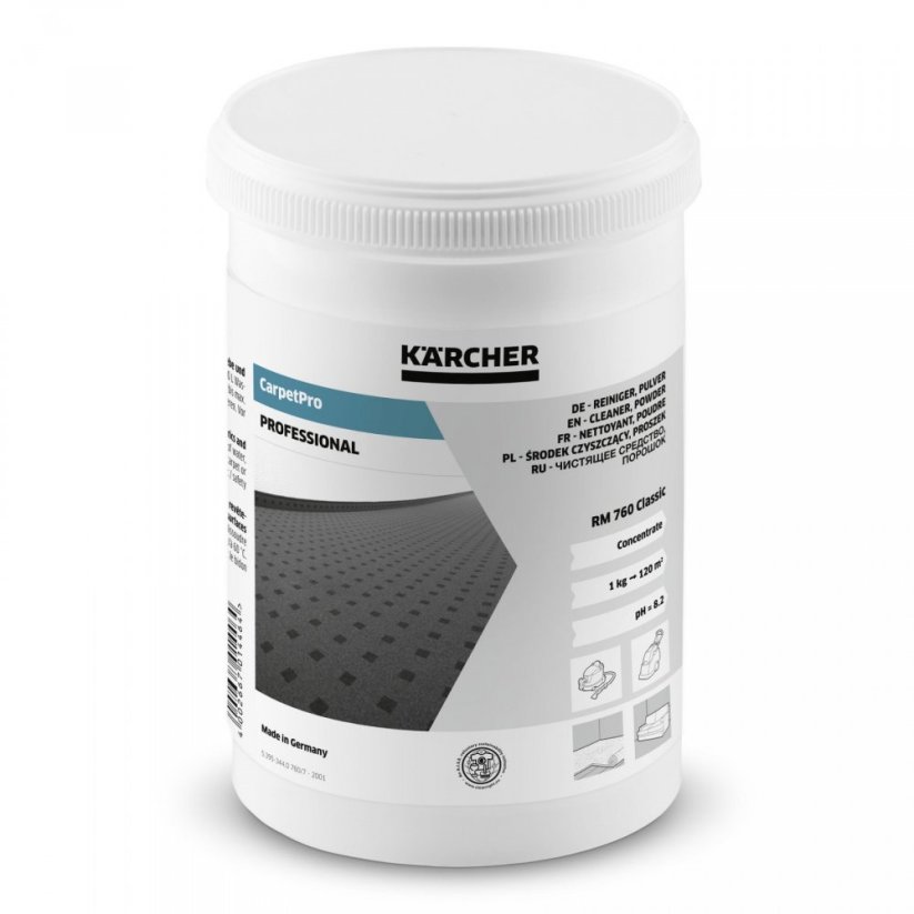 CarpetPro Čistič koberců RM 760 prášek, 0.8kg