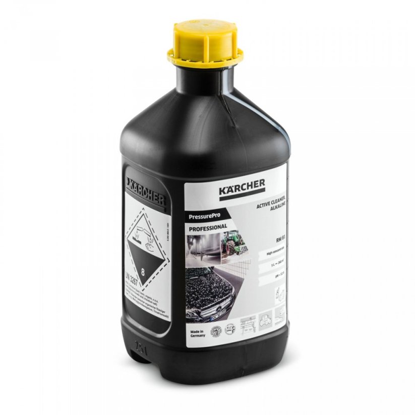 Aktivní čistič RM 81, alkalický, bez NTA, 2,5 l, 2.5l