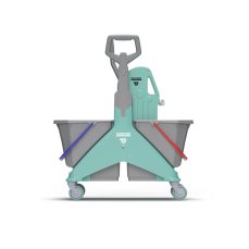 Premium Dvouvědro Kit Uni se Ždímačem 2 x 25 L
