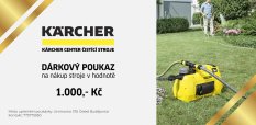 Dárkový poukaz na nákup stroje 1000,-