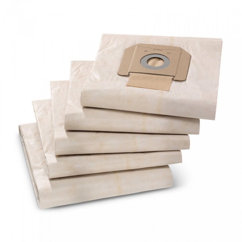 Papírové filtrační sáčky, 5 x , NT 48, NT 65, NT 70, NT 72, NT 75, NT 80, WET VAC